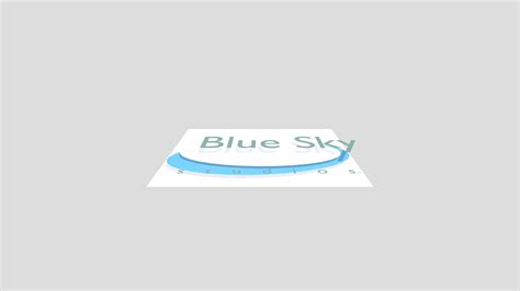 Blue Sky Studios logo Remake 2009 (Ice Age Dawn - 3D model by ...