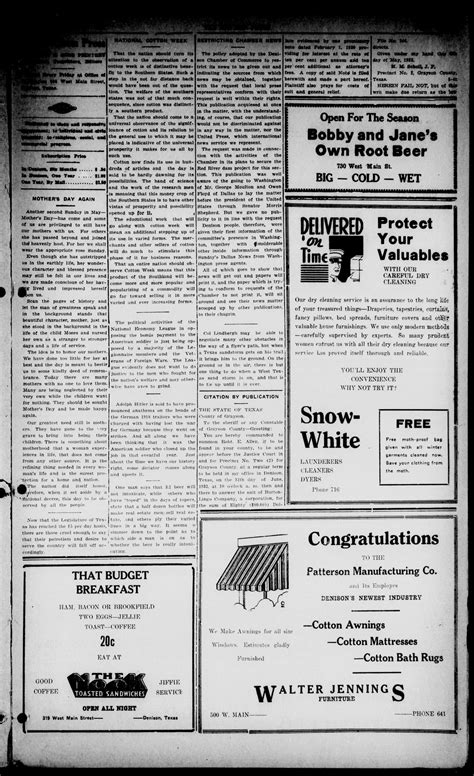 The Denison Press (Denison, Tex.), Vol. 3, No. 8, Ed. 1 Friday, May 12 ...