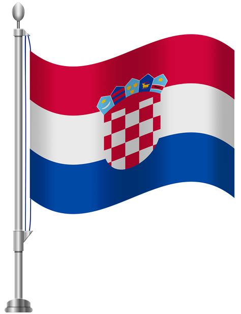 Croatia Flag PNG Clip Art - Best WEB Clipart