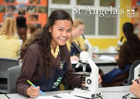 St Angela’s Ursuline School - Prospectus