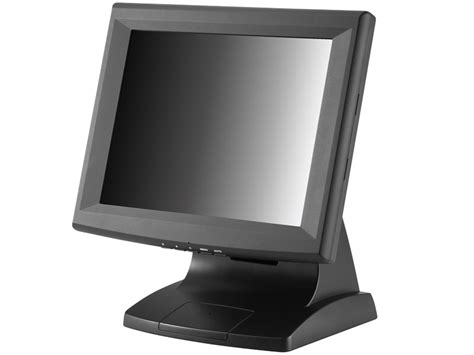 IP54 Touchscreen 12" with VGA DVI - Ruggedized LCD Small Monitor - 1200TS