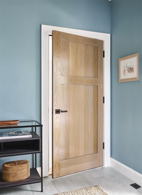 Select Solid White Oak Shaker Door | Wood doors interior, Shaker style doors, Doors interior