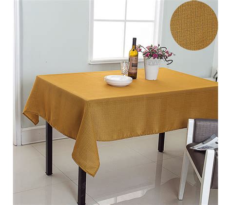 Nappe De Table Rectangulaire Effet Tissé Uni - Blanc - Nappe BUT