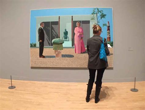 David Hockney Unveils His First British Retrospective Exhibition At ...