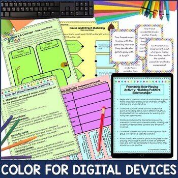 Stick And Stone Book Companion Read Aloud And SEL Activities | Comprehension Connection