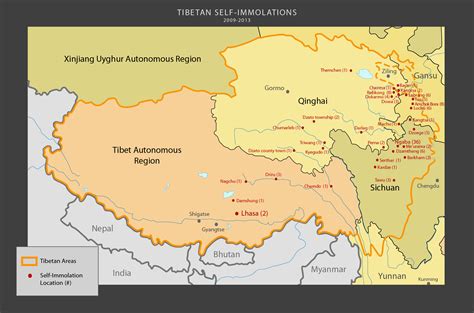 Tibet Maps - International Campaign for Tibet