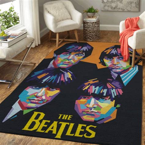 The Beatless WPAP – For you lovers of The Beatles Area Rug – Rock Band Merch