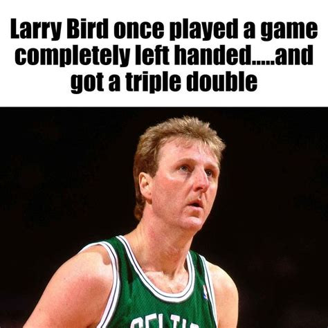 Larry Bird | Larry bird, Larry, Birdman