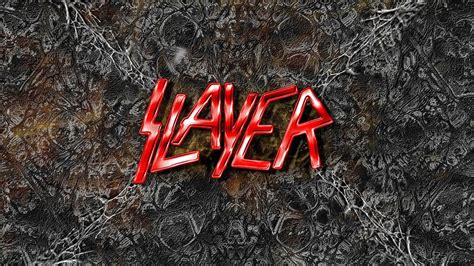 Download Slayer Thrash Metal Band Logo Wallpaper | Wallpapers.com