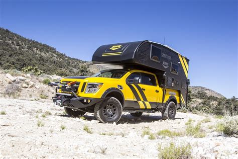 Overlander Dream Setup - Lifted Nissan Titan XD With a Camper — CARiD.com Gallery