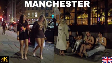 MANCHESTER CITY NIGHTLIFE WALK TOUR - YouTube