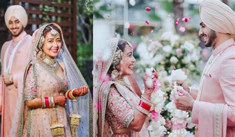 Neha Kakkar-Rohanpreet Singh’s Official Wedding Pictures Are Out, Sabyasachi Couple Will Remind ...