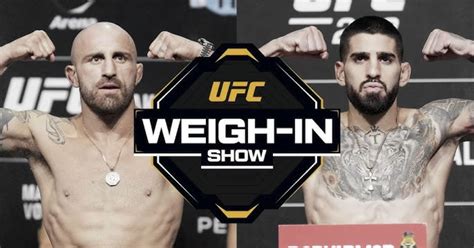 UFC 298 Weigh-in Results and Video - MMAWeekly.com | UFC and MMA News, Results, Rumors, and Videos