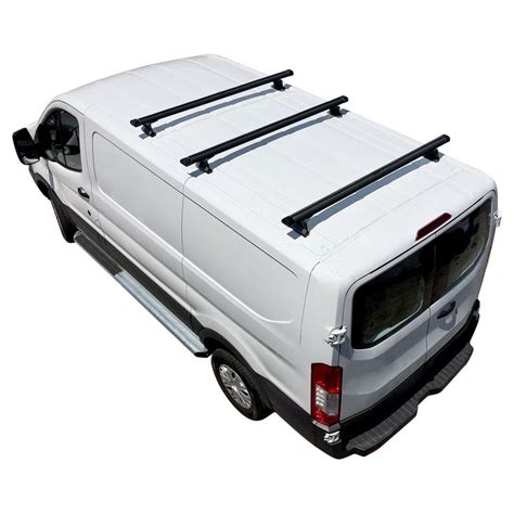 H3 Ladder Roof Rack for Ford Transit Cargo Vans 2015-On - VANTECH USA ...