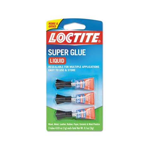 Loctite Super Glue 3-Pack - LOC1710908 - Shoplet.com