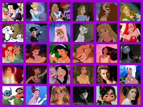 Disney Princesses/Ladies collage - Princesses Photo (35399497) - Fanpop