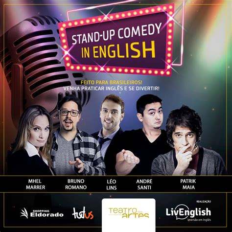 Stand-up Comedy in English – Teatro das Artes SP