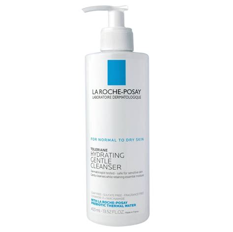 La Roche-Posay Toleriane Hydrating Gentle Cleanser | Dry Skin Moisturizers 2017 | POPSUGAR ...