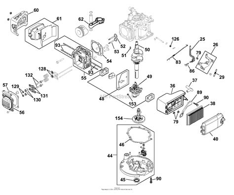 Husqvarna 6021 P (917384510) (2010-01) Parts Diagram for Engine Image 2