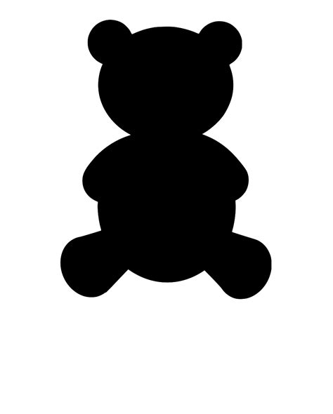 SVG > bear toy teddy - Free SVG Image & Icon. | SVG Silh