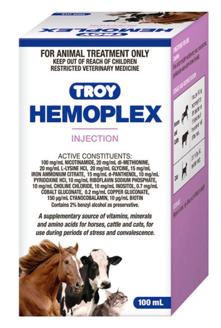 Hemoplex Vitamin Injection | Alpaca Dynamics