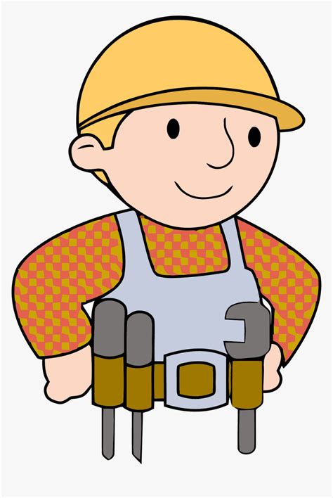 Bob The Builder Carpenter Clipart Png - Bob The Builder Icon, Transparent Png , Transparent Png ...