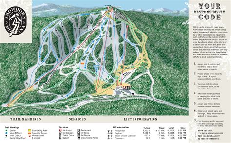 Showdown Ski Trail Map - White Sulphur Springs Montana • mappery