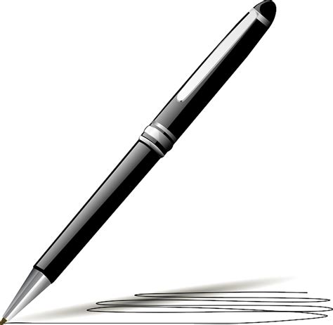 Download Pen, Black, Ink. Royalty-Free Vector Graphic - Pixabay