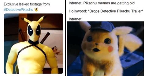 Detective Pikachu Meme Face : The Internet Has Already Turned Detective ...