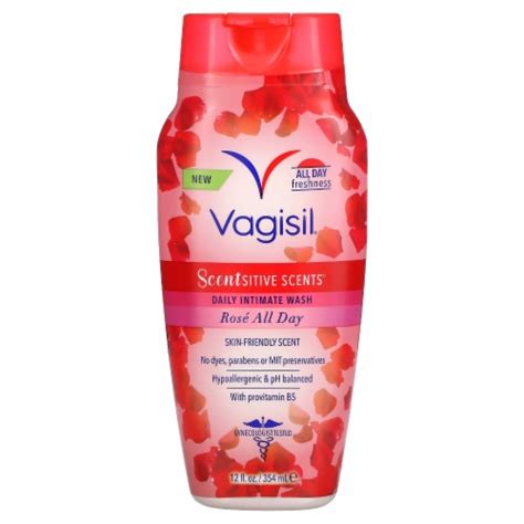 Vagisil Scentsitive Scents Daily Intimate Wash, Rose All Day, 12 fl oz, 1 - Foods Co.