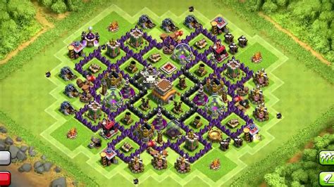 Best Clash of Clans Town Hall 8 Hybrid Base Layouts