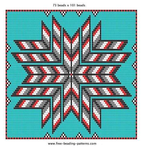 Free Printable Native American Beading Patterns