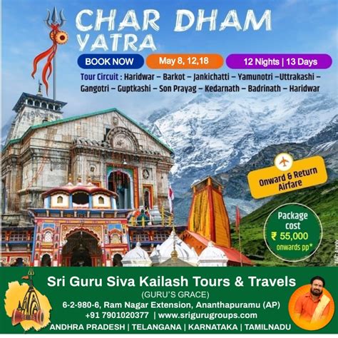 Copy of char dham yatra at best tour price | PosterMyWall