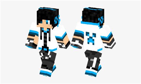 Cool Kid Skin For Minecraft - Skin Minecraft Blue Boy - Free Transparent PNG Download - PNGkey