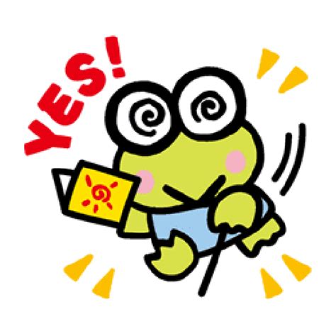 Keroppi 3 WhatsApp Stickers - Stickers Cloud