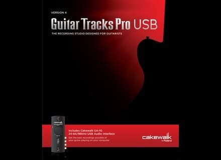 GUITAR TRACKS PRO USB - Cakewalk Guitar Tracks Pro USB - Audiofanzine