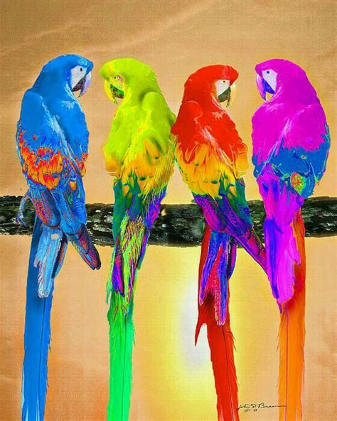 Birds Parrot Painting, Painting Art, Acrylic Prints, Canvas Prints, Canvas Art, Parrots Art ...