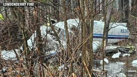 WATCH: Surveillance video shows moment plane crashed in Londonderry, NH ...