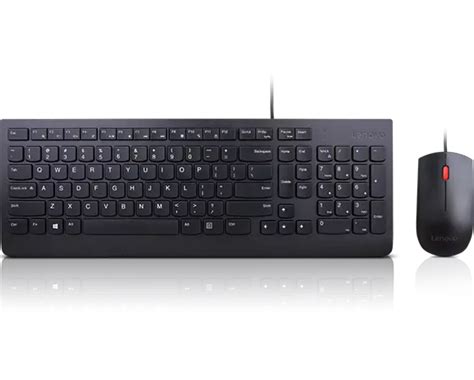 Lenovo Essential Wired Keyboard and Mouse Combo Arabic - 4X30L79884 ...