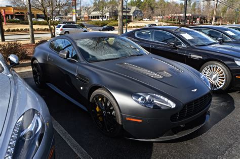 matte black aston martin v12 vantage by Hcitron on DeviantArt