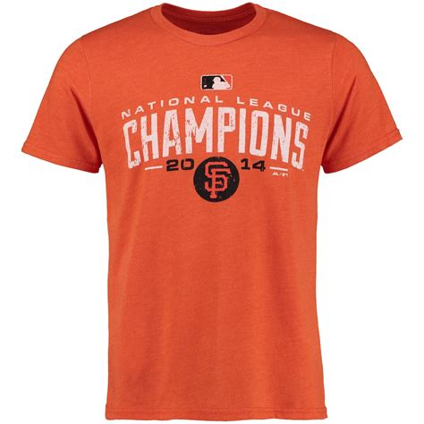 Men's San Francisco Giants Majestic Threads Orange 2014 National League ...