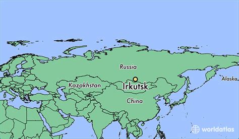 Where is Irkutsk, Russia? / Irkutsk, Irkutsk Oblast Map - WorldAtlas.com