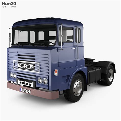 ERF MW 64G Tractor Truck 1973 3D model - Vehicles on Hum3D