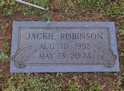 Jackie Robinson (1952-2004) - Find a Grave Memorial