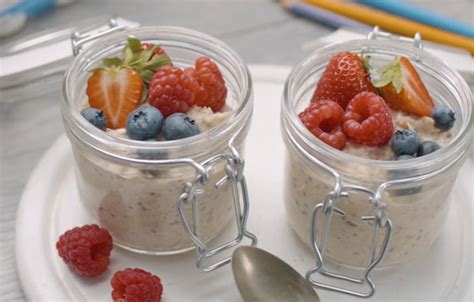 Actimel Overnight Oats Recipe | Recipes from Ocado