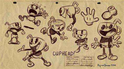 El arte de Cuphead ️ Concept Art, Making Of y Diseño de Personajes | Cartoon styles, Vintage ...