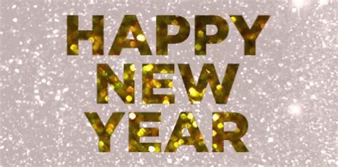 Happy New Year Gold Glitter GIF - HappyNewYear GoldGlitter - Discover & Share GIFs