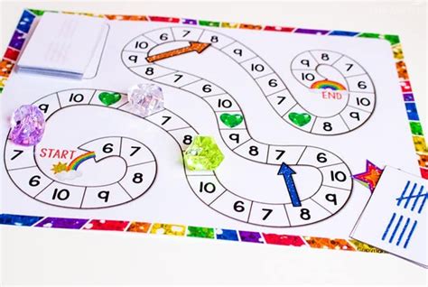 10 Free Printable Math Games for Preschoolers