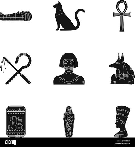 Black pharaohs Stock Vector Images - Alamy