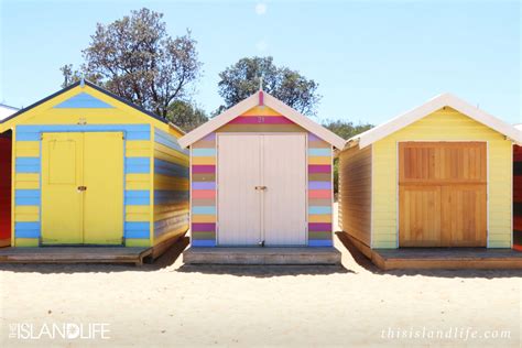 Brighton Beach - bathing boxes | THIS ISLAND LIFE